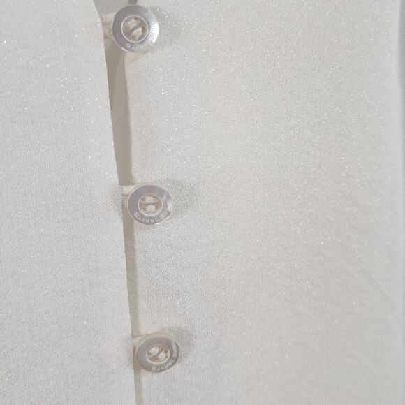 NWOT Rachel Roy Silk Flowy Blouse Long Sleeve - Picture 5 of 8